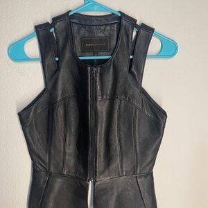 BGBC leather vest